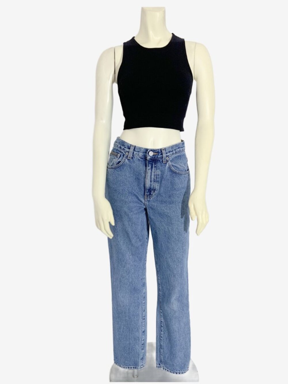 Vintage 1990s Calvin Klein Jeans / size Small / 14 inch waist